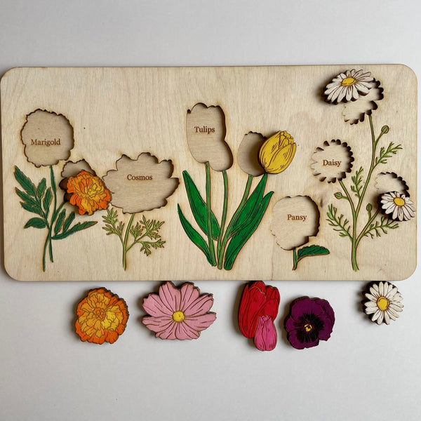 Take and Make Kits: Springtime Flower Puzzle