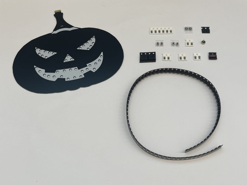 Next in Soldering: Sound-Activated LED Pumpkin Decoration